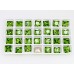 DZ 3009 12x12 mm square shape crystal fancy stone 